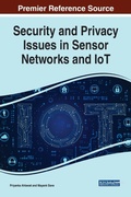 Cover: Security and Privacy Issues in Sensor Networks and IoT - Business Science Reference