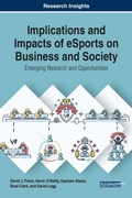 Cover: Implications and Impacts of eSports on Business and Society - Business Science Reference