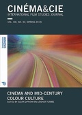 Cover: CINEMA&CIE, INTERNATIONAL FILM STUDIES JOURNAL, VOL. XX, no. 32, SPRING 2019 - Mimesis International