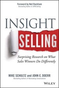 Cover: Insight Selling - Wiley