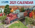 Cover: Model Railroader 2021 Calendar - Kalmbach Books