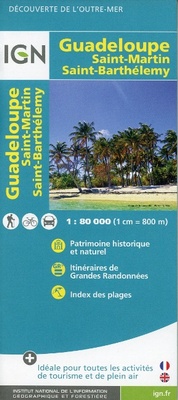 Abbildung von: Guadeloupe / St-Martin / St-Bartelemy domtom: 84971 - Institut Geographique National