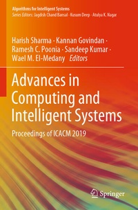 Enlarge image Cover: Advances in Computing and Intelligent Systems - Springer