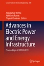 Cover: Advances in Electric Power and Energy Infrastructure - Springer