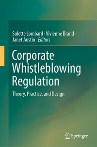 Abbildung von: Corporate Whistleblowing Regulation - Springer