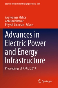 Enlarge image Cover: Advances in Electric Power and Energy Infrastructure - Springer