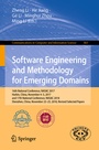 Cover: Software Engineering and Methodology for Emerging Domains - Springer