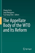 Abbildung von: The Appellate Body of the WTO and Its Reform - Springer