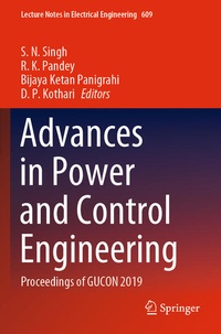 Enlarge image Cover: Advances in Power and Control Engineering - Springer
