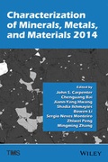 Cover: Characterization of Minerals, Metals, and Materials 2014 - Wiley