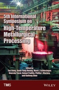 Cover: 5th International Symposium on High-Temperature Metallurgical Processing - Wiley-TMS