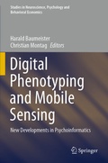 Cover: Digital Phenotyping and Mobile Sensing - Springer