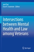 Cover: Intersections between Mental Health and Law among Veterans - Springer