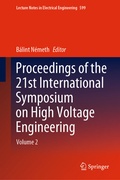 Cover: Proceedings of the 21st International Symposium on High Voltage Engineering - Springer