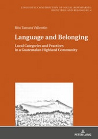 Abbildung von: Language and Belonging - Peter Lang Verlag
