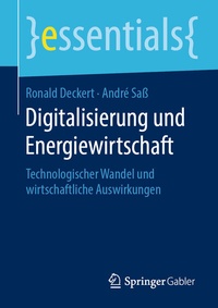 Abbildung von: Digitalisierung und Energiewirtschaft - Springer Gabler