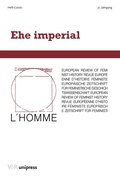 Cover: Ehe imperial - Brill Deutschland
