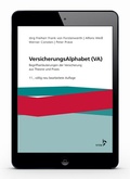 Cover: VersicherungsAlphabet (VA) - VVW Verlag Versicherungswirtschaft