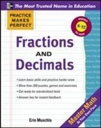 Enlarge image Cover: Practice Makes Perfect: Fractions, Decimals, and Percents - McGraw-Hill Contemporary