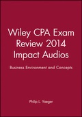 Cover: Wiley CPA Exam Review 2014 Impact Audios - Wiley