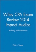 Cover: Wiley CPA Exam Review 2014 Impact Audios - Wiley