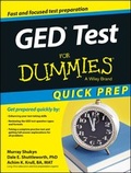 Cover: GED Test For Dummies, Quick Prep - Wiley