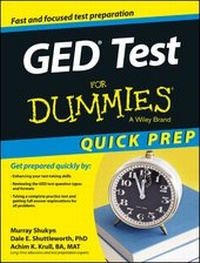 Enlarge image Cover: GED Test For Dummies, Quick Prep - Wiley