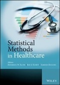 Cover: Statistical Methods in Healthcare - Wiley