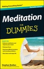 Cover: Meditation For Dummies, Portable Edition - Wiley