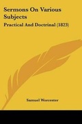 Cover: Sermons On Various Subjects - Kessinger Publishing