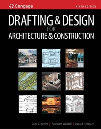 Enlarge image Cover: Drafting and Design for Architecture & Construction - CENGAGE Learning Custom Publishing