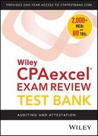 Abbildung von: Wiley CPAexcel Exam Review 2020 Test Bank - Wiley