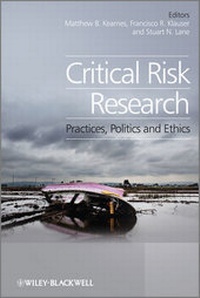 Enlarge image Cover: Critical Risk Research - Wiley-Blackwell
