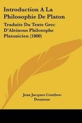 Cover: Introduction A La Philosophie De Platon - Kessinger Publishing