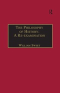 Cover: The Philosophy of History: A Re-examination - Routledge