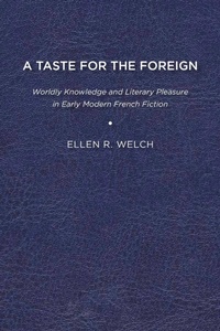 Enlarge image Cover: A Taste for the Foreign - University of Delaware Press