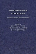 Cover: Shakespearean Educations - University of Delaware Press