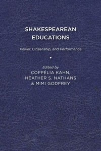 Enlarge image Cover: Shakespearean Educations - University of Delaware Press
