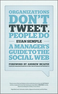 Abbildung von: Organizations Don't Tweet, People Do - Wiley
