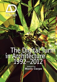 Enlarge image Cover: The Digital Turn in Architecture 1992 - 2012 - Wiley