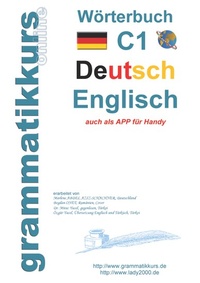 Abbildung von: Wörterbuch C1 Deutsch - Englisch - Books on Demand