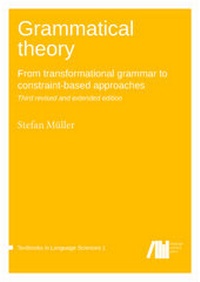 Enlarge image Cover: Grammatical theory / volume 2 - Freie Universität Berlin Universitätsbibliothek