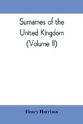 Cover: Surnames of the United Kingdom - Alpha Editions