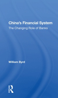 Enlarge image Cover: China's Financial System - Routledge