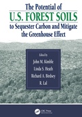 Cover: The Potential of U.S. Forest Soils to Sequester Carbon and Mitigate the Greenhouse Effect - CRC Press