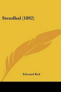 Enlarge image Cover: Stendhal (1892) - Kessinger Publishing