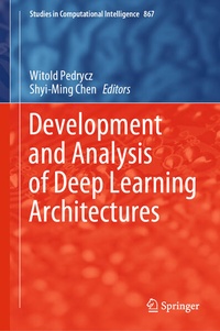 Enlarge image Cover: Development and Analysis of Deep Learning Architectures - Springer