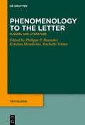 Bild: Phenomenology to the Letter - De Gruyter
