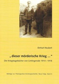 Cover: "dieser m&ouml;rderische Krieg ..." - Beier & Beran