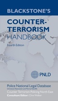 Bild: Blackstone's Counter-Terrorism Handbook - Oxford University Press
